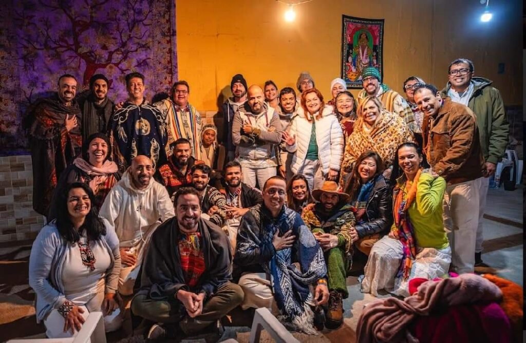 Turma da formação dos Guerreiros do rapé.